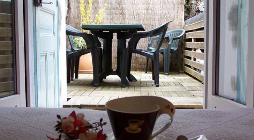 Terrasse appartement Villa Bel Air Luz Saint Sauveur