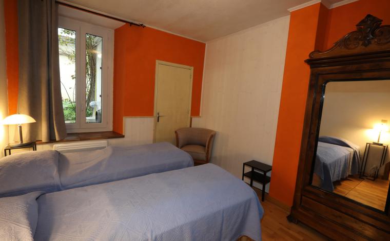 Chambre avec lits jumeaux Villa Bel Air Luz Saint Sauveur